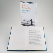Buchcover und Innenansicht für das Buch: Der letzte Satz