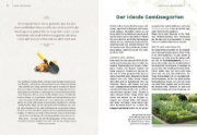 Buchcover und Innenansicht für das Buch: Gemüsegarten - einfach machen!