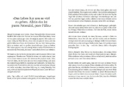 Buchcover und Innenansicht für das Buch: Vier Worte, die dein Leben für immer verändern