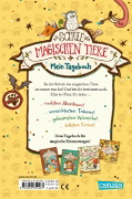 Buchcover und Innenansicht für das Buch: Die Schule der magischen Tiere: Mein Tagebuch