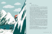 Buchcover und Innenansicht für das Buch: The Happiness Passport