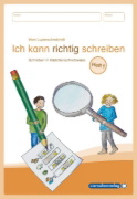 Buchcover und Innenansicht für das Buch: Mein Lupenschreibheft 1 und 2 - Ich kann richtig schreiben -