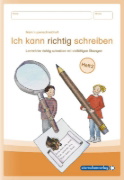 Buchcover und Innenansicht für das Buch: Mein Lupenschreibheft 1 und 2 - Ich kann richtig schreiben -
