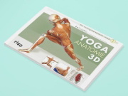 Buchcover und Innenansicht für das Buch: Yoga-Anatomie 3D