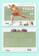 Buchcover und Innenansicht für das Buch: Yoga-Anatomie 3D