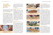 Buchcover und Innenansicht für das Buch: Handbuch Brotbacköfen selber bauen