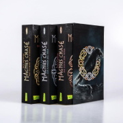 Buchcover und Innenansicht für das Buch: Magnus Chase: Magnus-Chase-Schuber (3 Bände im Taschenbuch-Schuber)