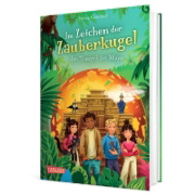 Buchcover und Innenansicht für das Buch: Im Zeichen der Zauberkugel 9: Im Tempel der Maya
