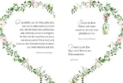 Buchcover und Innenansicht für das Buch: Zur Hochzeit für euch zwei