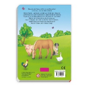 Buchcover und Innenansicht für das Buch: Trötsch Puzzle- und Spielbuch Auf dem Bauernhof