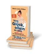 Buchcover und Innenansicht für das Buch: Vom Glück, allein zu sein