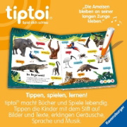 Buchcover und Innenansicht für das Buch: tiptoi® - Kennst du diese Tiergeräusche?