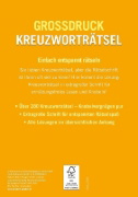 Buchcover und Innenansicht für das Buch: Großdruck Kreuzworträtsel - Band 3- Über 280 Rätsel in großer Schrift für Senioren & Erwachsene