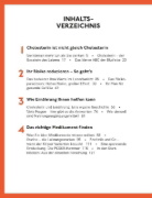 Buchcover und Innenansicht für das Buch: Runter mit dem Cholesterin
