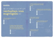 Buchcover und Innenansicht für das Buch: Dein Projekt. Dein Guide. Gartenvögel einladen & verwöhnen