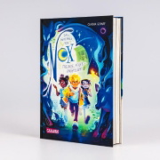 Buchcover und Innenansicht für das Buch: Das Geheimnis von Nox 3: Freunde, Feuer - Ungeheuer!