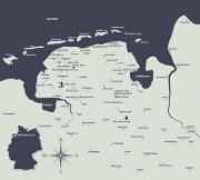 Buchcover und Innenansicht für das Buch: Ostfriesenhölle