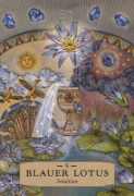 Buchcover und Innenansicht für das Buch: Herbal Astrology Orakel: 55 Karten mit Botschaften und Anleitungen