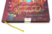 Buchcover und Innenansicht für das Buch: Mein großer goldener Märchenschatz