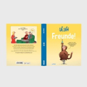 Buchcover und Innenansicht für das Buch: Uli Stein: Plötzlich Familie!: Freunde!