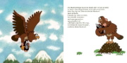 Buchcover und Innenansicht für das Buch: Der kleine Maulwurf und der Adler
