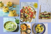 Buchcover und Innenansicht für das Buch: Grill-Salate