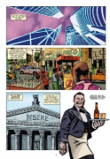 Buchcover und Innenansicht für das Buch: The Comic Book Story Of Beer