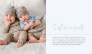 Buchcover und Innenansicht für das Buch: Erstausstattung für Babys stricken