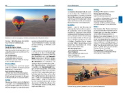 Buchcover und Innenansicht für das Buch: Reise Know-How Reiseführer Namibia