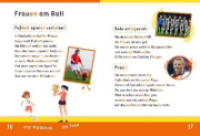 Buchcover und Innenansicht für das Buch: Dein Lesestart: Weißt du schon alles über Fußball? Ab 1. Klasse