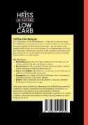Buchcover und Innenansicht für das Buch: Heißluftfritteuse Kochbuch Low Carb-120 Rezepte