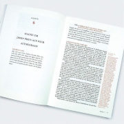 Buchcover und Innenansicht für das Buch: The 48 Laws of Powers. A Joost Elffers Production