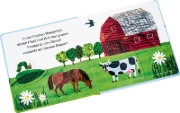 Buchcover und Innenansicht für das Buch: The Very Hungry Caterpillar's Easter Egg Hunt