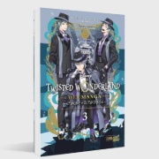 Buchcover und Innenansicht für das Buch: Twisted Wonderland: Der Manga - Episode of Octavinelle 3