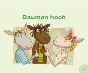 Buchcover und Innenansicht für das Buch: Hand aufs Herz