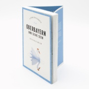 Buchcover und Innenansicht für das Buch: Oberbayern und seine Seen Reiseführer LIEBLINGSORTE