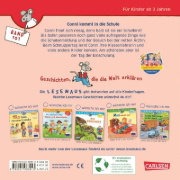 Buchcover und Innenansicht für das Buch: LESEMAUS 101: Conni kommt in die Schule