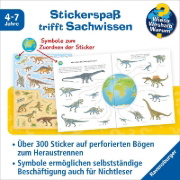 Buchcover und Innenansicht für das Buch: Dinosaurier Stickerheft