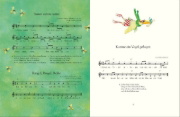 Buchcover und Innenansicht für das Buch: Das Liederbuch