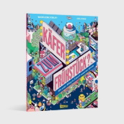 Buchcover und Innenansicht für das Buch: Beetles for Breakfast