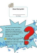 Buchcover und Innenansicht für das Buch: Rätselblock ab 9 Jahre - Band 2