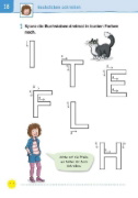 Buchcover und Innenansicht für das Buch: Übungsheft - Schreiben 1. Klasse