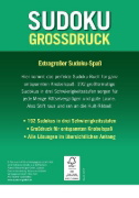 Buchcover und Innenansicht für das Buch: Sudoku Großdruck - Band 1