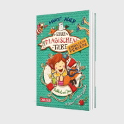 Buchcover und Innenansicht für das Buch: Die Schule der magischen Tiere. Endlich Ferien 1: Rabbat und Ida