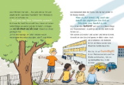 Buchcover und Innenansicht für das Buch: Keine Panik - wir stellen die Schule auf den Kopf