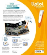 Buchcover und Innenansicht für das Buch: tiptoi® - Der Weltraum: Raumfahrt, Sterne und Planeten