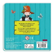Buchcover und Innenansicht für das Buch: Trötsch Pettersson und Findus Pappenbuch Puzzlebuch
