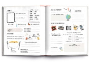 Buchcover und Innenansicht für das Buch: Meine Familie in einem Buch
