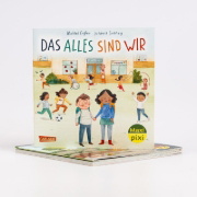 Buchcover und Innenansicht für das Buch: Maxi-Pixi-4er-Set 125: Bald bin ich ein Schulkind! (4x1 Exemplar)