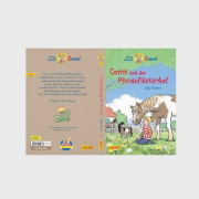 Buchcover und Innenansicht für das Buch: Conni Erzählbände 47: Conni und der Pferdeflüsterhof